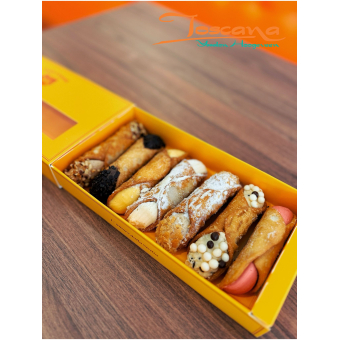 Luxe verpakking cannoli 7 stuks