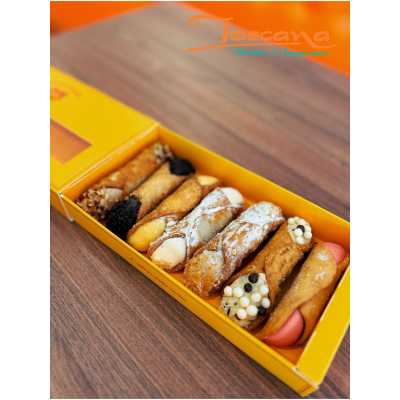 Luxe verpakking cannoli 7 stuks