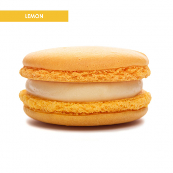 Lemon macaron