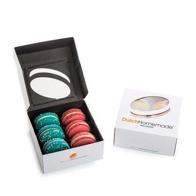 Luxe box macarons 6 stuks